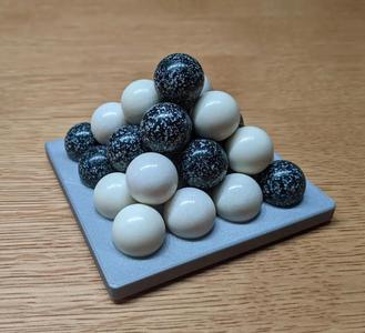 4x4 board for 25mm marble stacking games