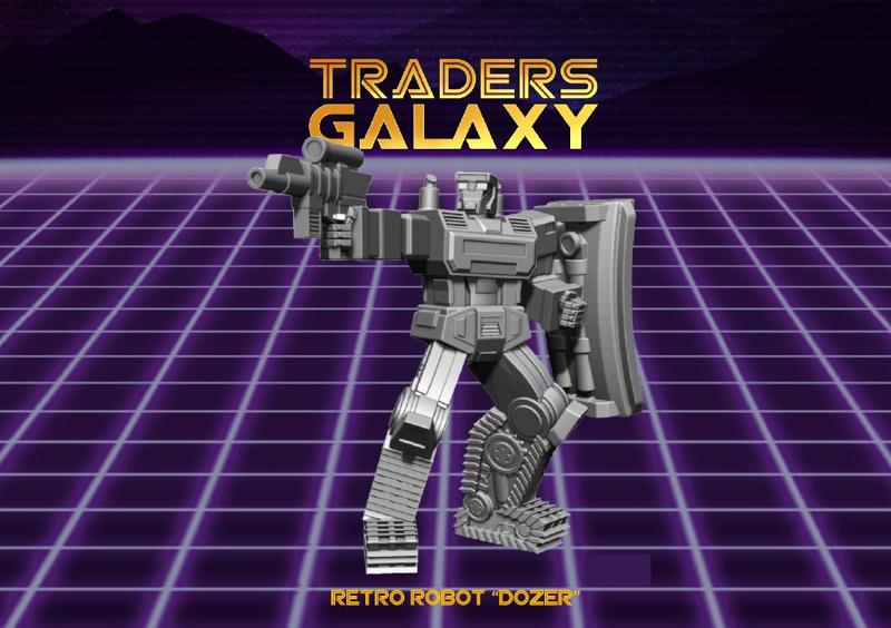 Deceiver - Classic Dozer Bot War Miniature Game