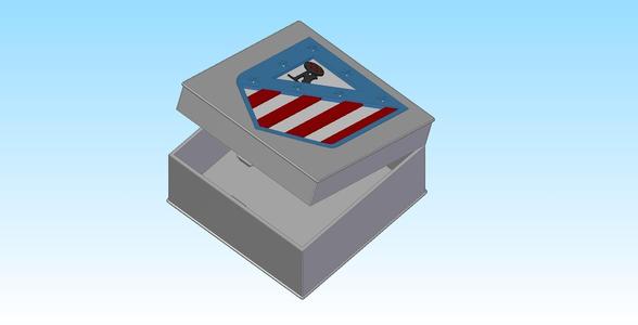 Atletico Madrid Box 95x95x58
