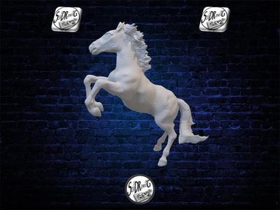 Prancing Storm Horse Figure
