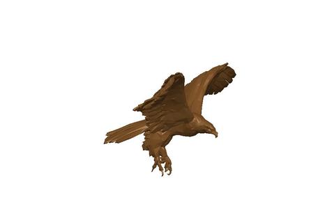 Noble Wings Eagle - Low Poly - Excellent Design - Decor
