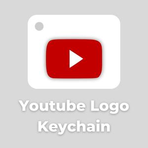 Youtube Logo Keychain