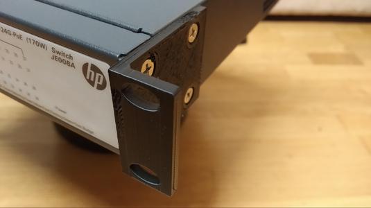 Rack ears 30x30 pattern (some HP and 3COM Switches)