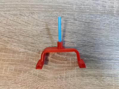 Neptune 3 Pro - Filament Guide with PTFE tube - for upgraded 2x5015 Cooling