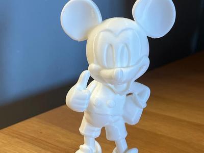 stand up mickey mouse model
