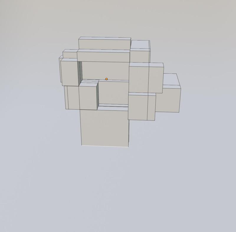 A lot of cubes