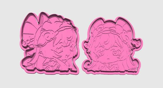 Genshin Impact Yumemizuki Mizuki Pack 2 cookie cutter