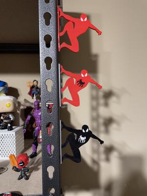 Spiderman Silhouette Magnets