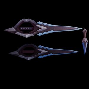 League Of Legends Battle Academia Katarina Weapons Cosplay