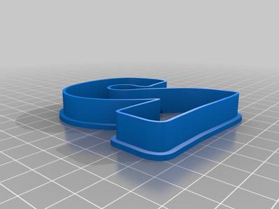 Cookies cutters set of numbers