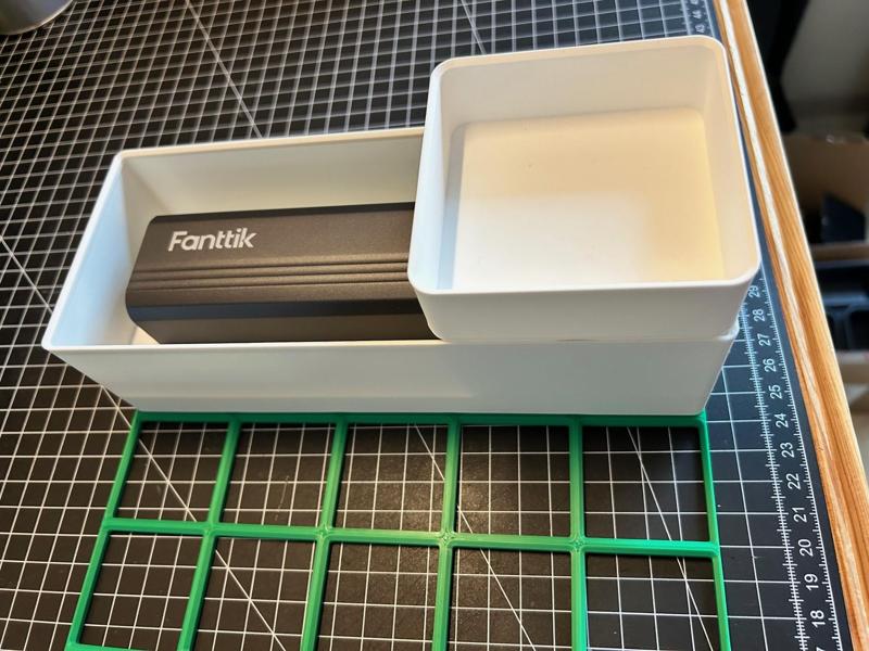 Fanttik NEX E1 Max stackable Gridfinity Bin