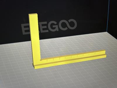90° angle / 90° Winkel