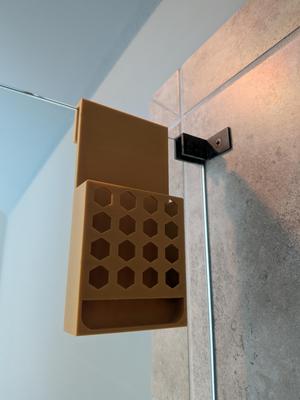 Phone Holder for Glass Shower Wall/Door
