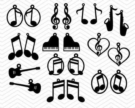 Music Earrings