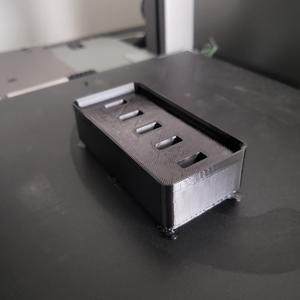 1x2x6 USB Holder (Shorter w/out Magnet holes)