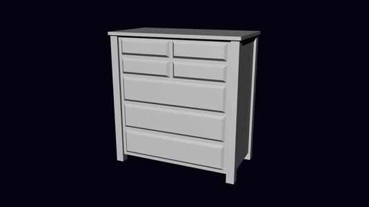 Dollhouse Dresser