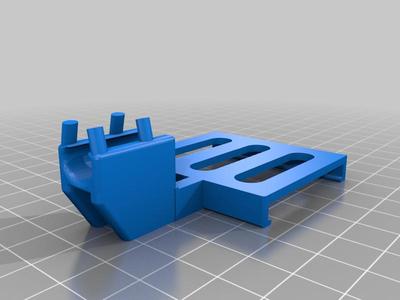 Anycubic i3 Mega S hotbed cable clip