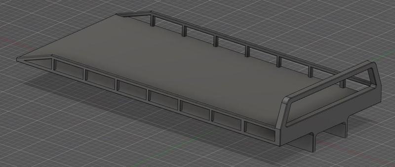 1/10 RC Hauler Deck - simple