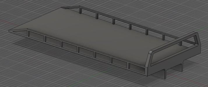 1/10 RC Hauler Deck - simple
