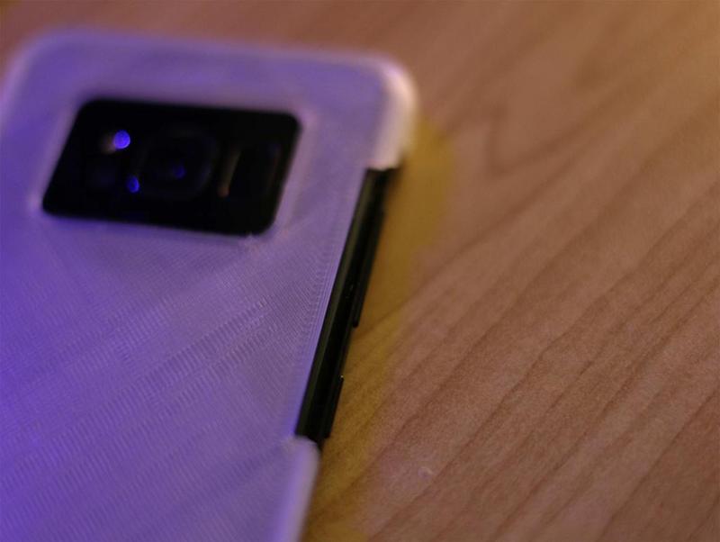 S8 Case Exposed Button Remix