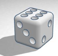 playing cube