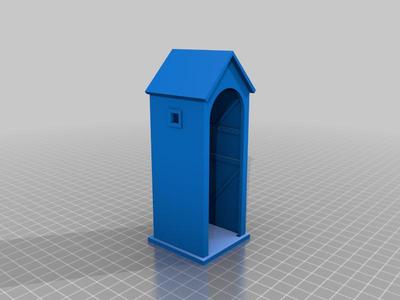 German WW2 Axis Sentry Box 