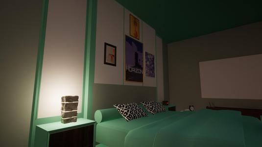 Rock White Lamp