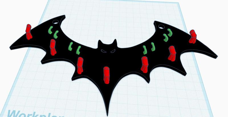bat jewelry holder