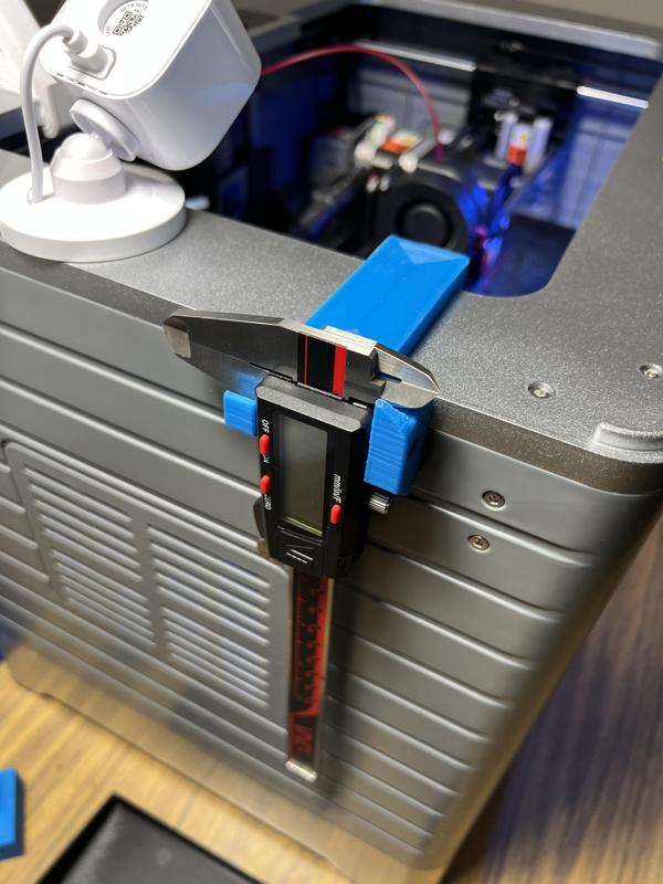 Caliper Holder for rim Dremel Idea Builder 3d20