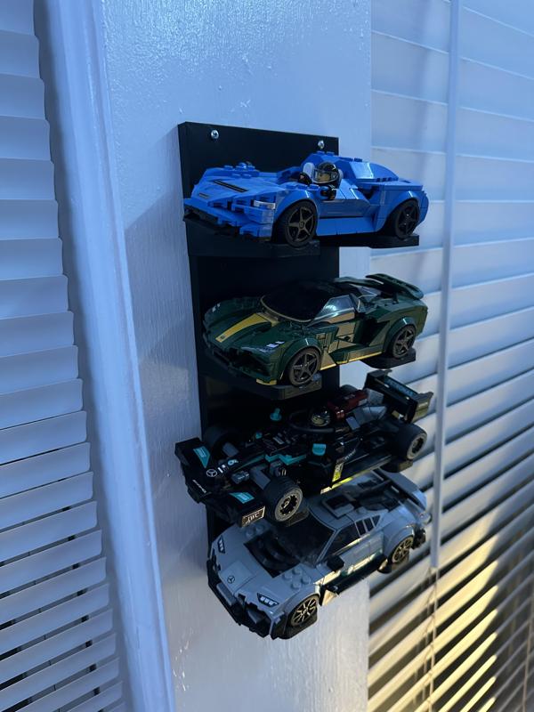 Lego Speed Champions Vertical Wall Mount