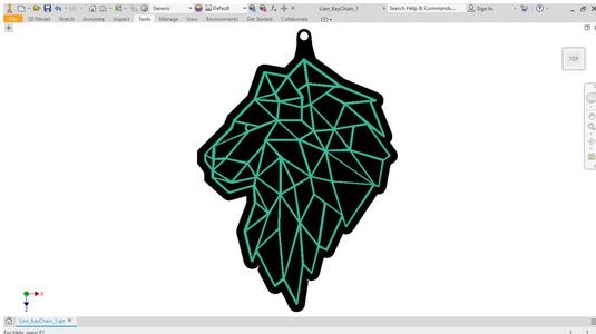 Double_Sided_Lion_Key-Chain