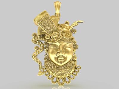 Shreenathji Pendant jewelry file