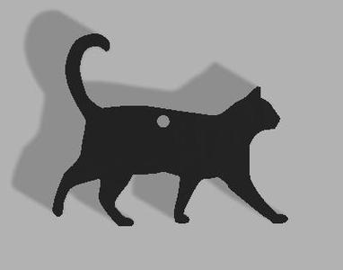 Cat Keychain