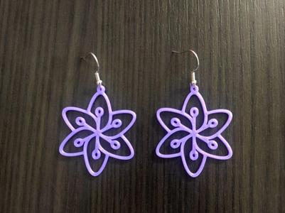 Blossom Whirl - Earrings