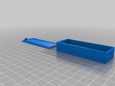 Parametric Flex-Hinge Box With Latch for OpenSCAD