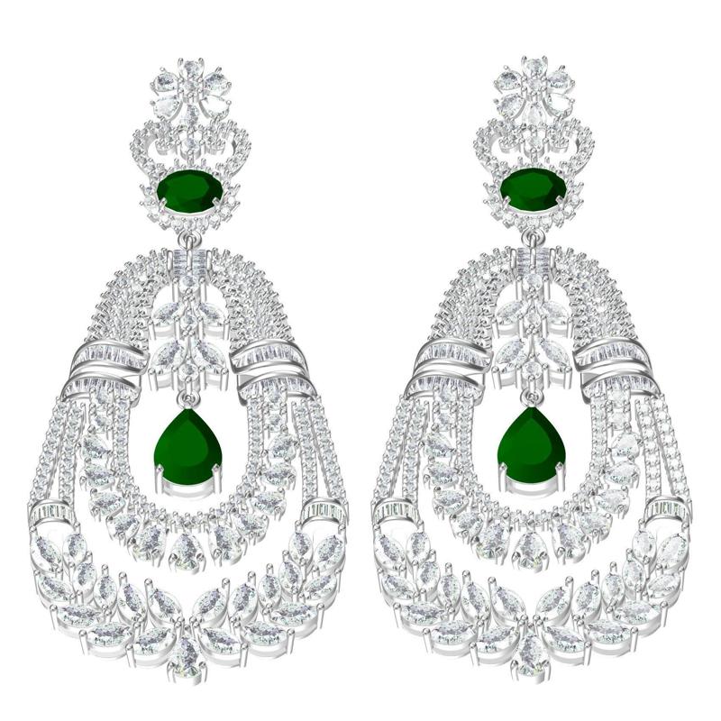 Beautiful Art Deco Hip-Hop Earring