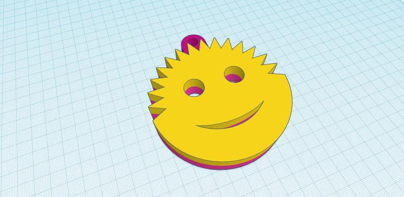 Scrub Daddy and Scrub Mommy hanging model