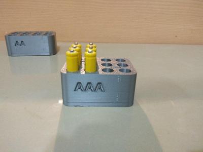 Yet another AA and AAA battery holder
