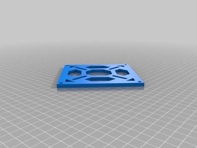 Pc case fan adapter 120 mm to smaller
