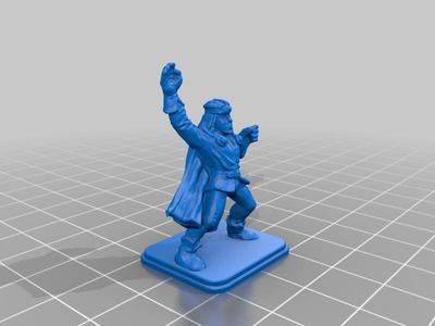 HeroQuest Wizard Unarmed