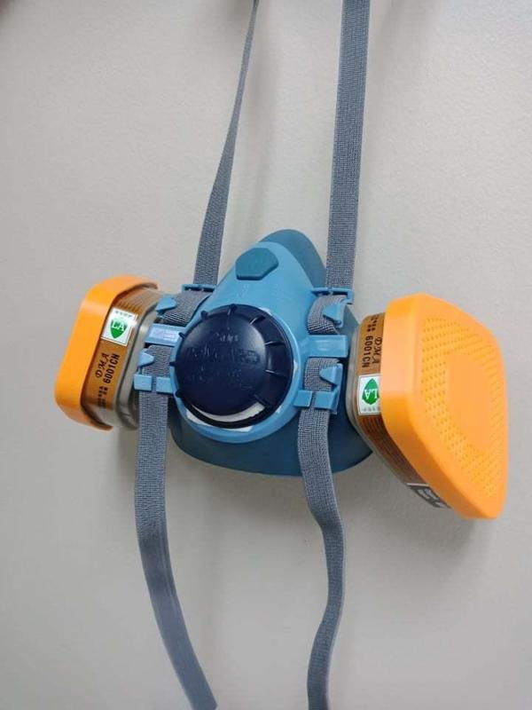 3M Respirator Filter 501 Cover - DIY filter