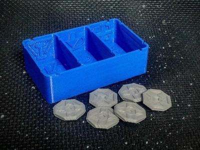 Command Helm Box and Tokens for A Billion Suns 