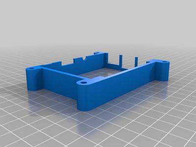 Modular case that bolts together for the Raspberry Pi 2 and 3 system boards.