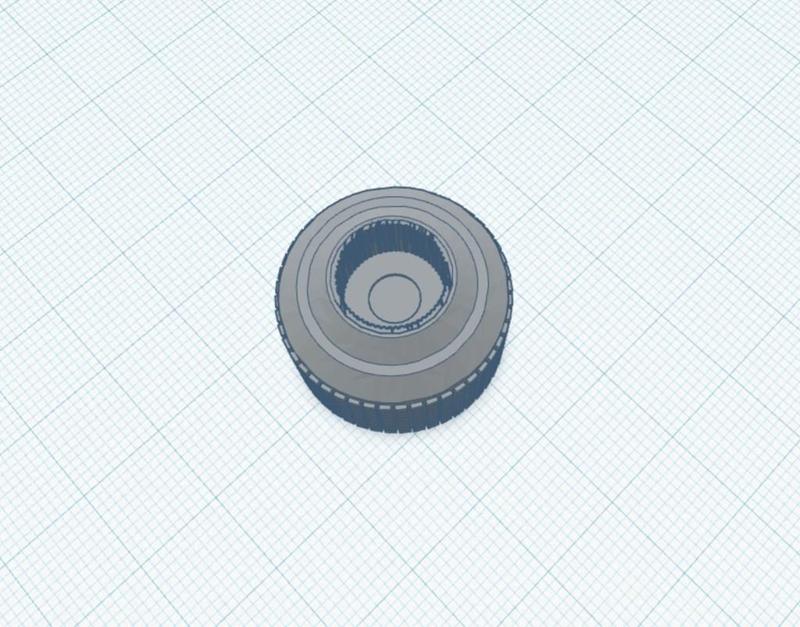 Ender 3 Locking Filament Feed Knob