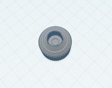 Ender 3 Locking Filament Feed Knob