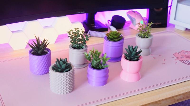 Minimalist planter collection for IKEA FEJKA