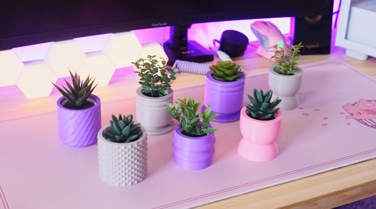 Minimalist planter collection for IKEA FEJKA