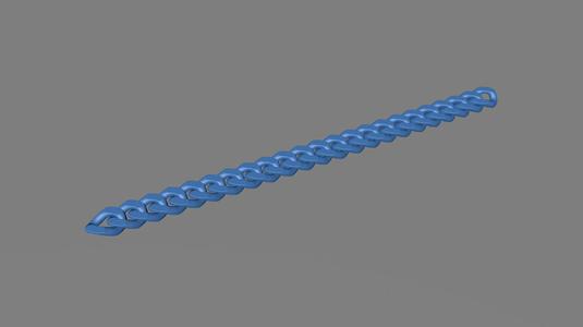 cuban link keychain