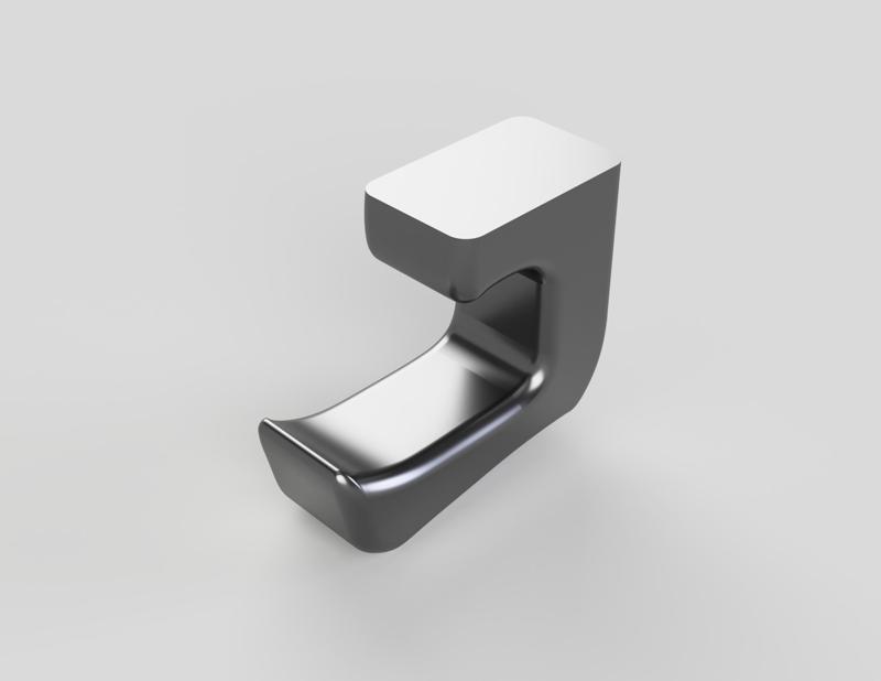 Minimalist Headphone Hook