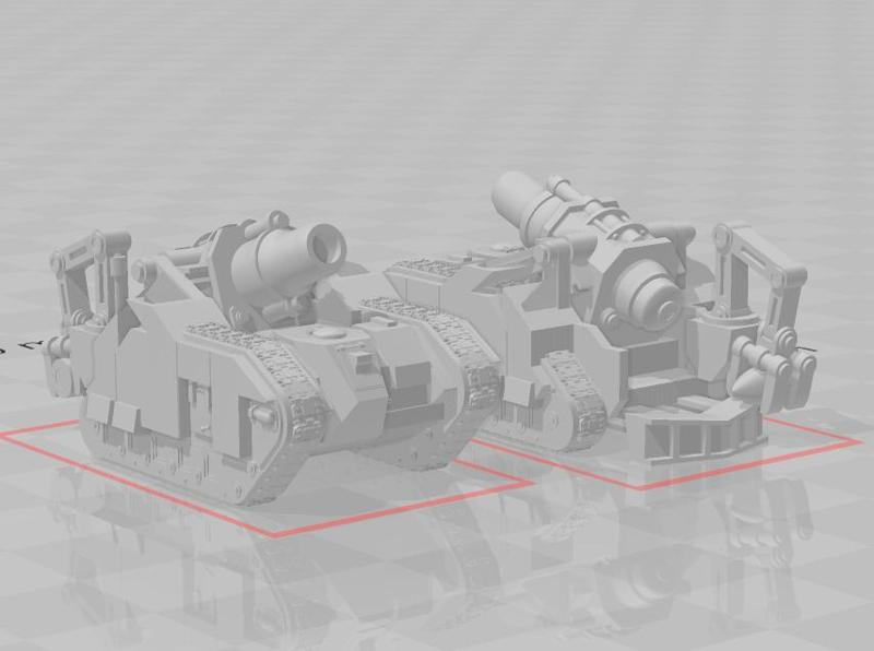 Tiny Space Humans - Bombastic Siege Tank